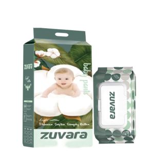 Zuvara diaper Pant Style Medium 40pcs With Wipes