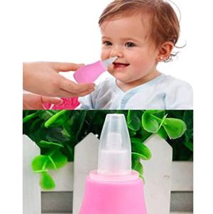 Mumlove Baby Nasal Aspirator Vacuum Sucker Silicone Nose Mucus Snot Cleaner Pump