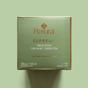 Rakura Supreme Organic Himalayan Green Tea 200gm