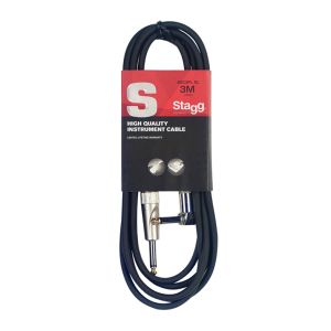 Stagg SGC3PL DL S-Series Instrument Guitar cable, 3m (10ft)