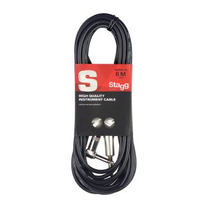 Stagg SGC6PL DL S-Series Instrument Guitar cable, 6m (20ft)