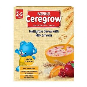 Nestle Ceregrow Multigrain Cereal with Milk & Fruit 300g Baby food - for 2 to 5 years