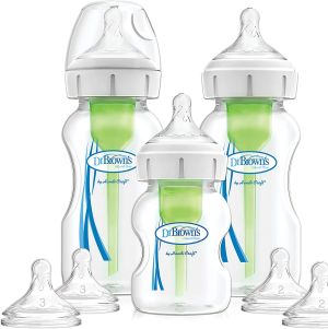 Dr. Brown's Wb03606-Intlx Options+ Wide-Neck Baby Bottle Starter Kit