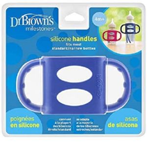Dr Brown's Narrow-Neck Silicone Handles Blue AC005-P2
