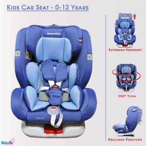 Mamakids Smart 360 Car Seat - 0-12 Years, Forward and Rear Facing