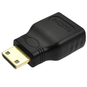 Mini HDMI to HDMI Female Gold Plated Adapter Converter