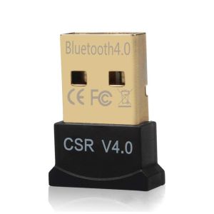 Bluetooth CSR 4.0 USB Dongle Adapter for Windows 10, 8, 7, XP, Support BT Headphones/Speakers/Mouse etc.