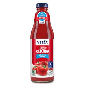 Veeba's Tomato Ketchup No Added Sugar 460GM