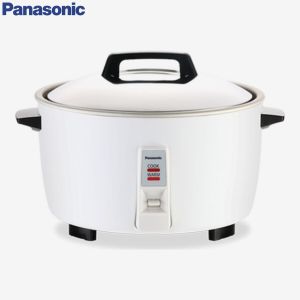 Panasonic 4.2Ltr. Drum Cooker with Double Heating Coil and Warmer (White) SR-942D