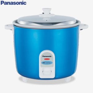 Panasonic Blue 1.8Ltr. Drum cooker with Anodized Aluminum Pan (Metallic Blue) SR-WA18 (GE9)