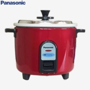 Panasonic 1Ltr. Drum Cooker with Anodized Aluminum Pan (Metallic Burgundy) SR-WA 10 (GE9)