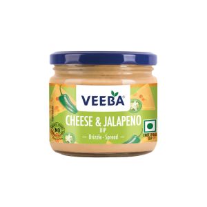 Veeba's Cheese & Jalapeno Dip 300GM