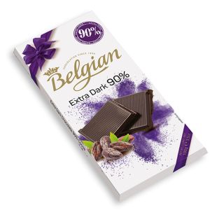 Belgian Extra Dark 90% Chocolate 100Gm