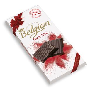 Belgian Dark 72% Chocolate 100Gm