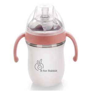 R for Rabbit First Feed Feeding Bottle 160 ml - PINK(SBFFP160)