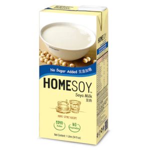 HomeSoy Soya Milk Original No Sugar Added 1Ltr.