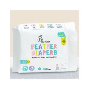 R for Rabbit Feather Diapers XL ( Pant Style)-DFD4R46 ( 12-17 kgs)