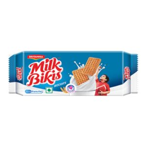 Britannia Milk Bikis Biscuits 100Gm (Pack of 5)