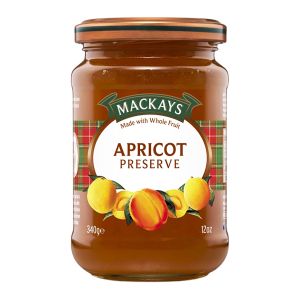Mackays Apricot Jam 340Gm