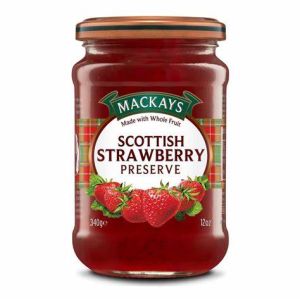 Mackays Scottish Strawberry Jam 340Gm