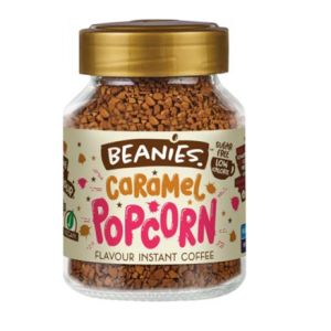 Beanies Caramel Popcorn Flavored Instant Coffee 50Gm