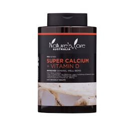 Nature's Care Super Calcium Plus Vitamin D 240Chewable Tablets