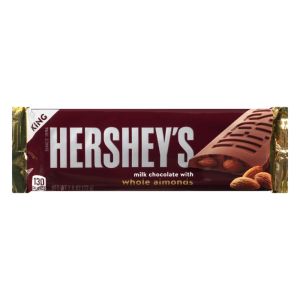 Hershey’s Milk Chocolate with Almonds King Size Bar 73Gm