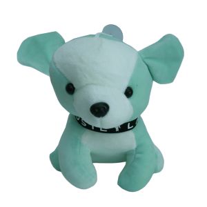 Small Cute Dog Doll Soft Plush Toys with Hanging Suction for Small Baby