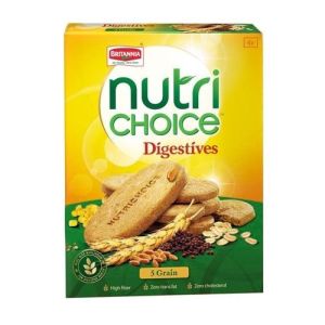 Britannia Nutri Choice 5 Grain Biscuits 300Gm (Pack of 2)