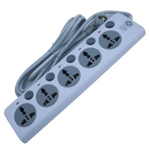 Kohinoor 5 Port 3 Meter 10A 2500W Electrical Surge Protector Universal Authentic Extension Multiplug