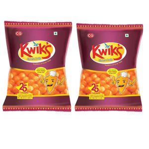 CG Kwiks Cheese Balls 60Gm( pack of 2)