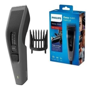 Philips Series 3000 Hair Clipper with Stainless Steel Blades (Cordless) - HC3520