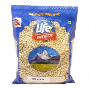 Life Seto Bhatmas (White Soyabean) 1Kg