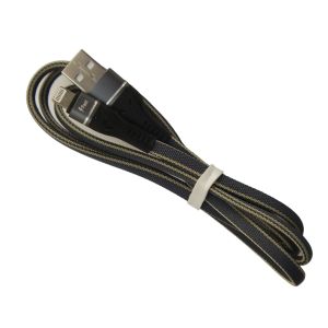 Focus USB To Lighting Qualcomm 3.0 1 Meter Nylon Braided Data Cable F-25