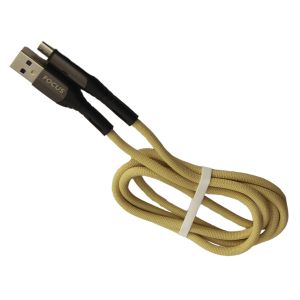 Focus F-25 USB To Micro USB Qualcomm 3.0 1 Meter Nylon Braided Data Cable