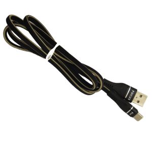 Focus F-25 USB To Type C Qualcomm 3.0 1 Meter Nylon Braided Data Cable