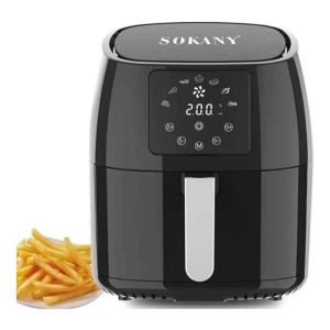 Sokany 5 Ltr. Digital Air Fryer With LED Display And Touch Control