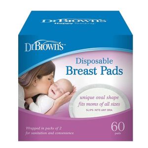 Dr. Brown's S4021H Disposable Breast Pads - 60 Pads