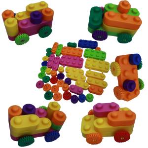 Interlocking Car Construction Building Blocks Toy for Baby & Toddlers