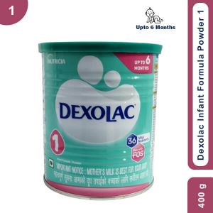 Dexolac Infant Formula Powder 400Gm Stage 1Upto 6 Months