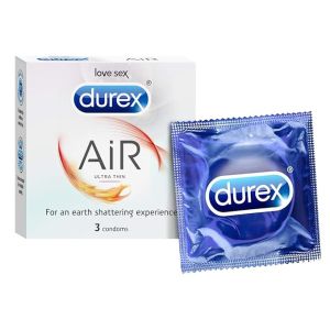Durex Air Condoms for Men - 3 Count Pack Of 2