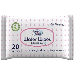 Cool and Cool - Baby Water Wipes 20 pcs 99% Water