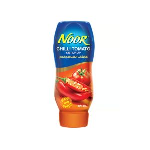 Noor Chilli Tomato Ketchup Hot And Spicy 425Ml