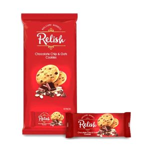 Relish Chocolate chips & Oats Cookies 504Gm