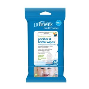 Dr. Brown's Pacifier and Bottle Wipes HG040 - 0m+