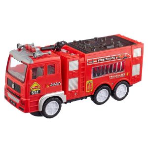 Dynamic Fire Brigade Rescue Toy Electric Fire Truck with 3D Lights & Sirens