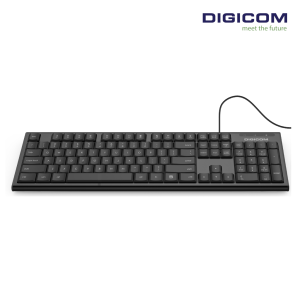 Digicom Wired Slim Keyboard DG- W12
