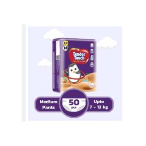 Tender Touch Baby Diaper 50 Pants Pack M