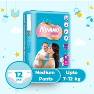 Nyano Baby Diaper 12 Pants M
