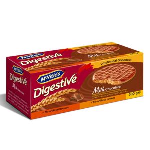 Mcvities UK Digestive Milk Chocolate 300Gm